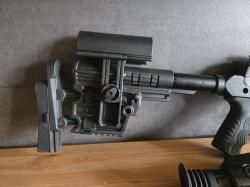 Комлект тигр 01, тепловизор Sytong AM03-35LRF с дальномером, приклад трансформер