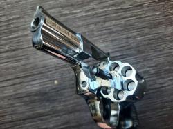 Револьвер Бульдог KURS (Курс-с) Хром, калибр 5.6/16 (КСОИ) + резиновые шарики