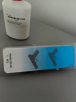 Комплект для чистки оружия калибр 9 мм