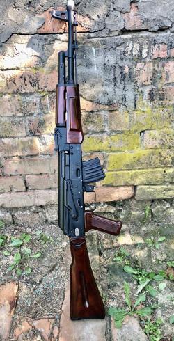 Комплект: фанерный складной  приклад , цевье на Сайгу МК и др.