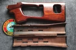 Комплект фанеры для СВД (Тигр) приклад и накладки, оригинал. Магазины СВД (Тигр). 