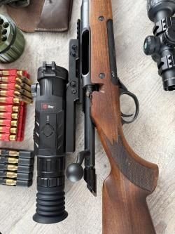  Комплект Карабин Haenel Jaeger 10, 308 Win+оптика+тепловизор+патронов хороших куча