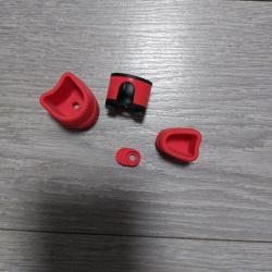 Комплект красных частей для ЭДган Леший 2