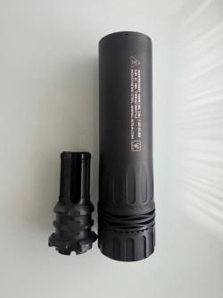 Комплект L.A.C пламегаситель-щелевик + банка