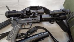 Комплект: Леший-2 350мм, 2023 г.в. в калибре Прадед в идеальном состоянии