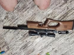 Комплект M: пневматическая винтовка Kral Puncher Breaker 3 кал.5,5 мм (PCP, пластик) + опт