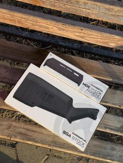 Комплект MAGPUL для Remington 870 приклад/цевье/антабка и приклад Magpul Mossberg 500/590