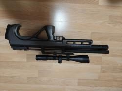 КОМПЛЕКТ Matador EDgun 5.5 буллпап с прицелом Nikko Stirling Platinum 12*50 Nighteater