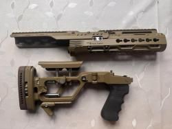 Комплект шасси и приклад CNC GUNS CUSTOM Тигр/СВД