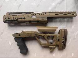 Комплект шасси и приклад CNC GUNS CUSTOM Тигр/СВД
