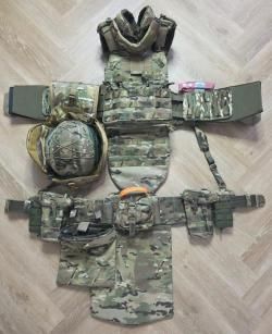 комплект снаряги ССО с бронеплитами 3го размера