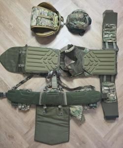 комплект снаряги ССО с бронеплитами 3го размера