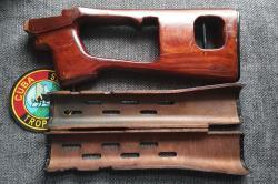 Обвес (фанера) АКС74У и приклад накладки СВД (Тигр), ЗИП, магазины АК74 (Сайга 5,45х39)