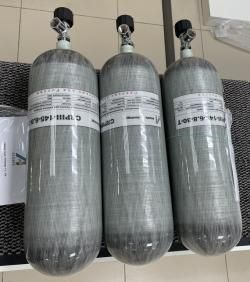 Композитный баллон высокого давления Alsafe 6.8 (7) л. вентиль БЕЗ манометра