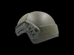 Композитный шлем СВМПЭ МБ 3.5 без ушей Олива