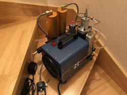 Компрессор высокого давления 300 бар для PCP пейнтбола дайвинга пневматики баллонов 12/220