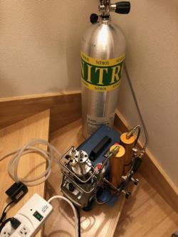 Компрессор высокого давления 300 бар для PCP пейнтбола дайвинга пневматики баллонов 12/220