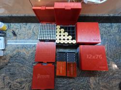 Коробка для патронов 9мм, 22 WMR, 12х70, 20х70. пятка магазина Гроза 3 А