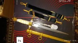 Кортик Kriegsmarine 3 Рейх, копия с подвесом и темляком.