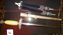 Кортик Luftwaffe 2 тип, копия с подвесом. 3 рейх.