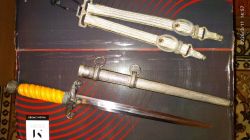 Кортик Вермахта 3 Рейх с подвесом.