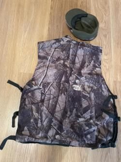 Костюм HARDIN камуфляжный тройка с кепкой утепленный