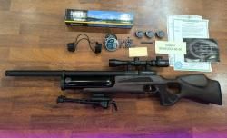 Kral AUTO Самовзводный 6.35   Полуавтомат Для Охоты и Развлечений (Ложа Орех) + Оптика 