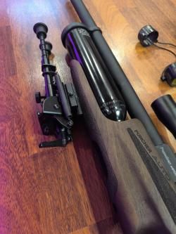 Kral AUTO Самовзводный 6.35   Полуавтомат Для Охоты и Развлечений (Ложа Орех) + Оптика 