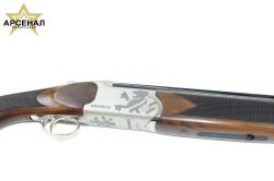 KRAL Brescia Coraggio 12/76, орех, 5 д/н, 710мм Ni стальная с/к, эжектор