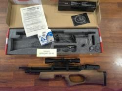 Kral Puncher Breaker 3 PCP Bull-Pup Дерево Орех Новая Оптика в ПОДАРОК