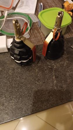 Учебно-иммитационные гранаты Ф-1