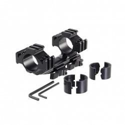 Крепления для прицела Veber 3021 CT Weaver (быстросъем.)