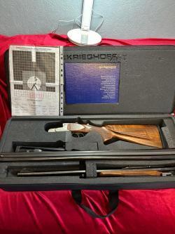 Кригхоф НОВЫЙ в двух блоках стволов 20 и 9.3х74 цена ВНИЗ