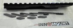 Leupold Mark-AR, планка Innomount ( Tikka ), кронштейн / кольца Recknagel, Warne