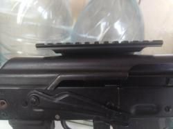 Кронштейн боковой для прицела  Сайга, Вепрь, АК серия