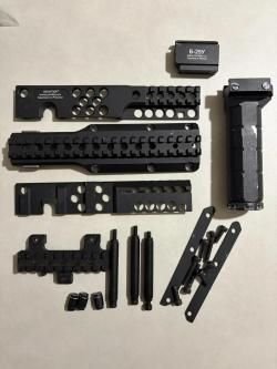 КРОНШТЕЙН «ЦЕВЬЕ Б-50», КРОНШТЕЙН Б-25У, РУКОЯТКА ПЕРЕДНЯЯ РК-2 за все 25,000