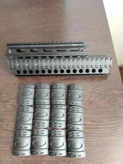 Кронштейн-цевье Leapers на Сайгу 4 базы Weaver