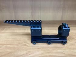 Кронштейн CNC, d34, h21, наклон 20 moa.  Б/у в отличном состоянии