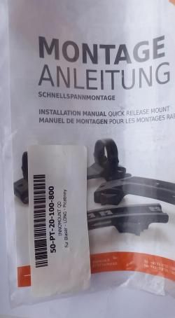 Кронштейн для Blaser R8 Innomount Picatinny Long 190мм