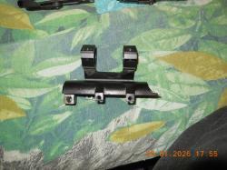 Кронштейны для оптики к карабину.