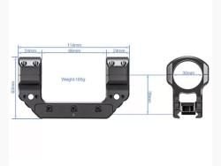 Кронштейн Leofoto 30мм на Picatinny.