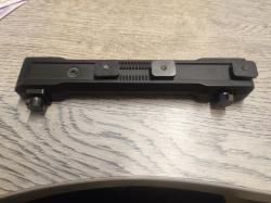 Кронштейн MAK на Sako 75/85, шина Swarovski 5072-60054 (сломаны флажки)