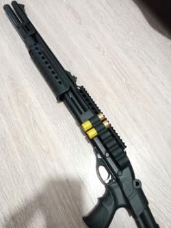 Кронштейн Mesa Tactical на 6 патронов с планкой Вивера для Remington 870 SideSaddle