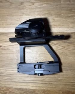 Кронштейн с коллиматором СКС, Сайга