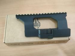 Кронштейн SAG боковой быстросъем. Picatinny/ACOG для АК/Сайга