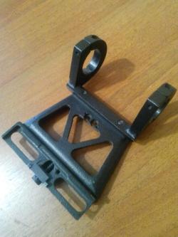 Стальной кронштейн 30мм на Вепрь,Сайгу и др. 