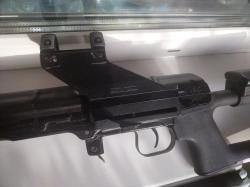 Кронштейн ТИГР (d-25,4 мм) + 45 мм вынос вперед (ИЖМАШ, сб. 8-03)