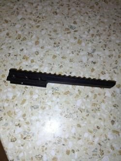 Кронштейн Вивер( пикатини) на Мосина вместо штатного целика