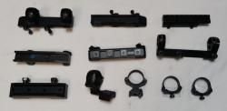 Кронштейны, кольца, планки и переходники под оптику и фонари