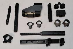 Кронштейны, кольца, планки и переходники под оптику и фонари